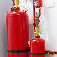 Gaseous suppression systems